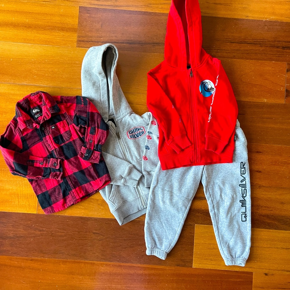 Quicksilver 4T Boys Lot